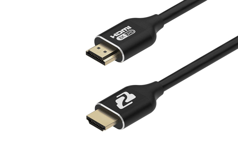 VISION - High Speed - HDMI cable - HDMI male to HDMI male - 10 m - double shielded - black - 8K60Hz support, bandwidth of 48 Gbps