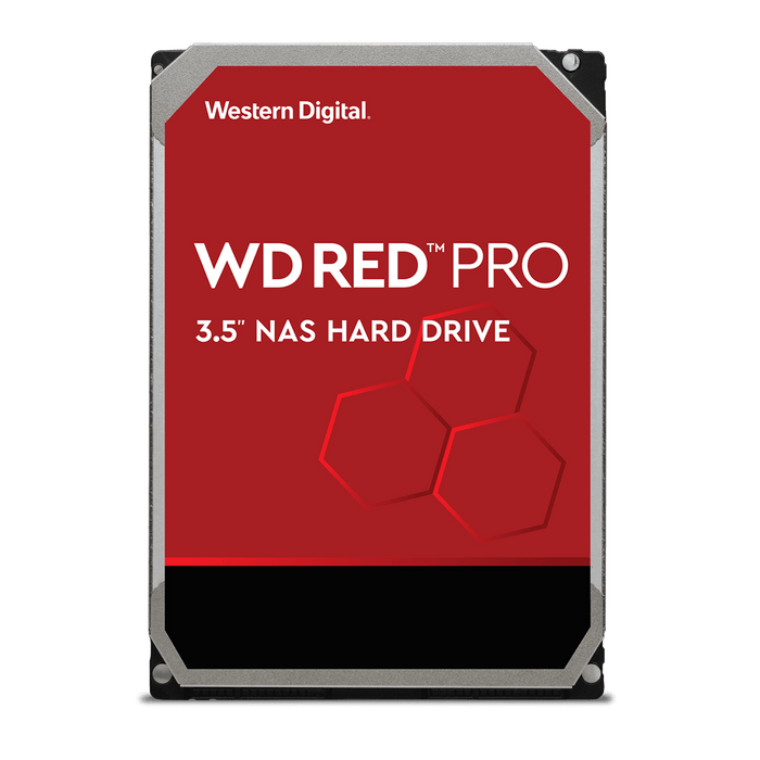 WD Red Pro WD240KFGX - Hard drive - Enterprise - 24 TB - internal - 3.5" - SATA 6Gb/s - 7200 rpm - buffer: 512 MB