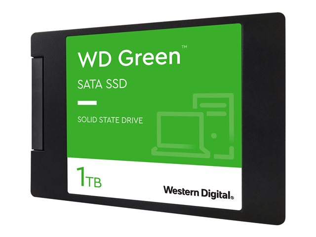 WD Green WDS100T3G0A-00BJG0 - SSD - 1 TB - internal - 2.5" - SATA 6Gb/s