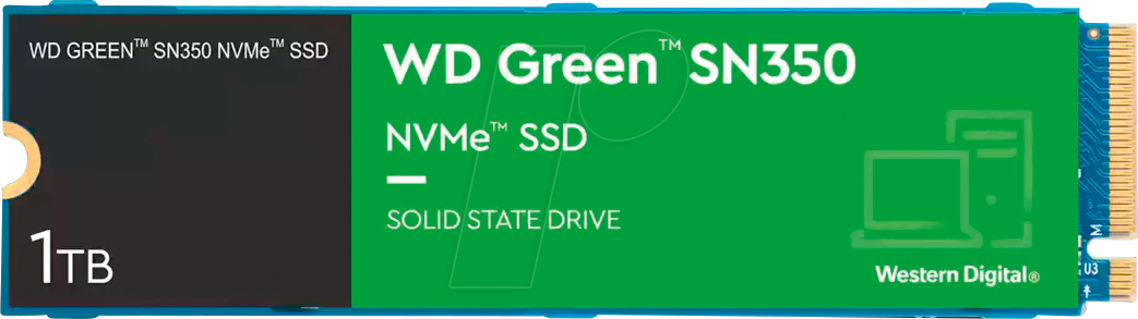 Western Digital Green WDS100T3G0C 1 TB M.2 PCI Express NVMe QLC