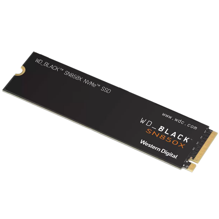 WD_BLACK SN850X WDS200T2X0E - SSD - encrypted - 2 TB - internal - M.2 2280 - PCIe 4.0 x4 (NVMe) - TCG Opal Encryption 2.01