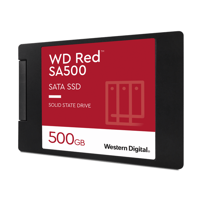 WD Red SA500 WDS500G1R0A-68A4W0 - SSD - 500 GB - internal - 2.5" - SATA 6Gb/s