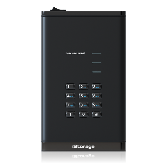 diskAshur DT3 HDD 256-bit 4TB FIPS 140-3 Level 3