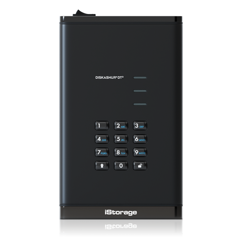 diskAshur DT3 HDD 256-bit 4TB FIPS 140-3 Level 3
