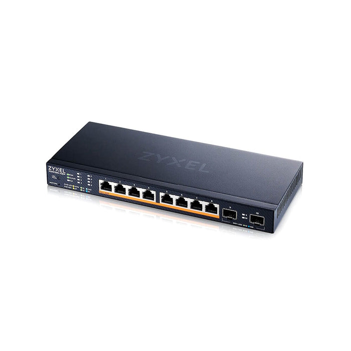 Zyxel XMG1915-10EP, 8-port 2.5GbE, 2 SFP+, 8 x PoE++ 130W Smart Switch, hybird mode, standalone or NebulaFlex Cloud