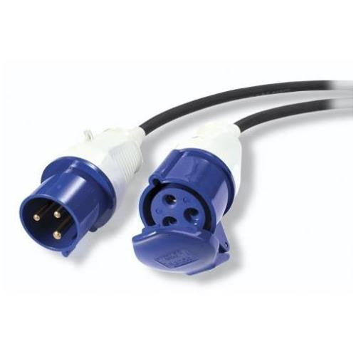 APC Modular IT Power Distribution Cable Extender - Power extension cable - IEC 60309 32A (M) to IEC 60309 32A (F) - AC 230 V - 12 m - for P/N: SY16K48