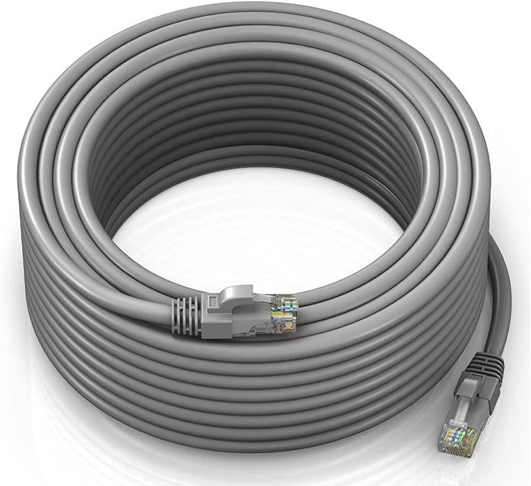 8M GREY RJ45 CAT6 UTP STR/FLUSH