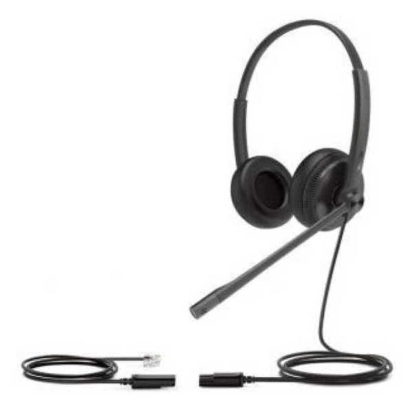 Yealink YHS34 Dual Headset kabelgebunden QD zu RJ10