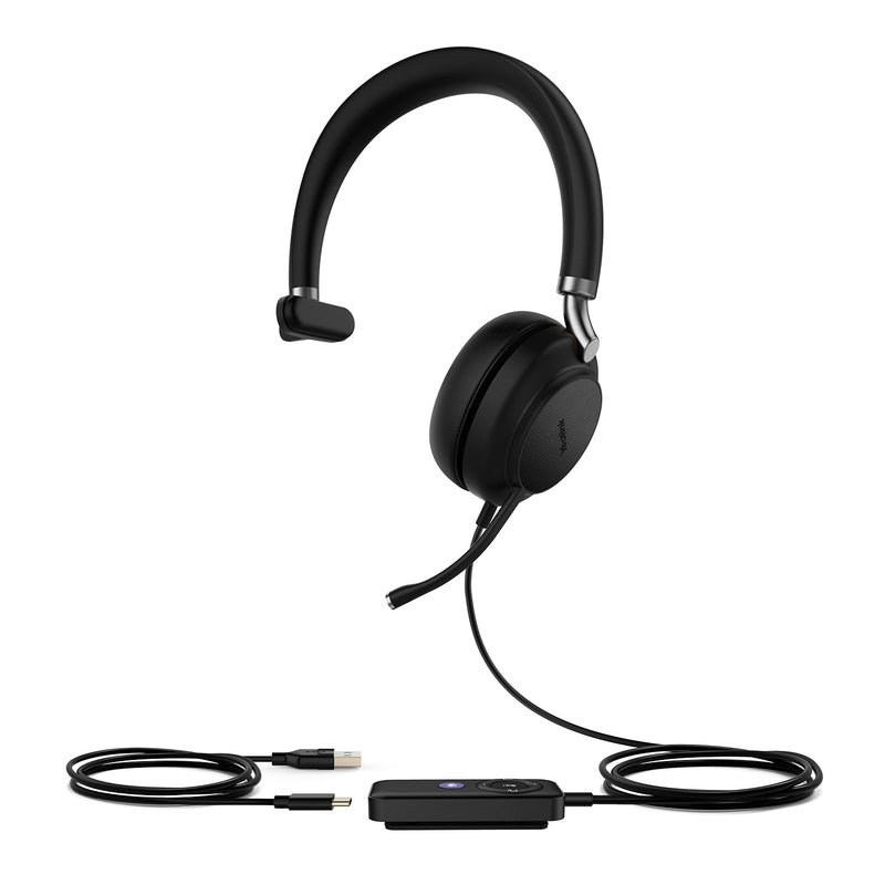 Yealink UH38 Mono Microsoft Teams -W/O BAT USB-A USB-Headset